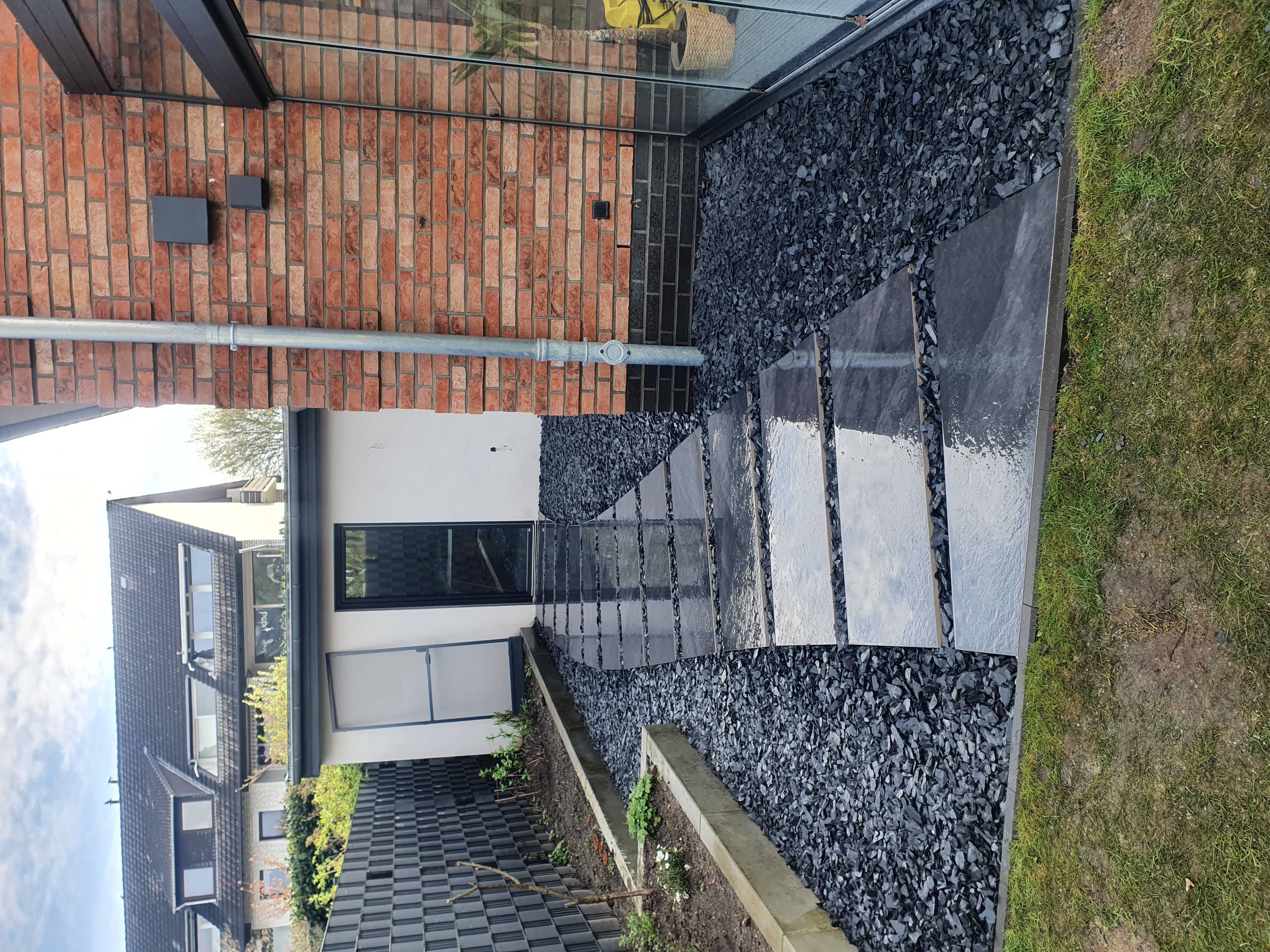 Gehwegpflasterung – saubere Wegeführung